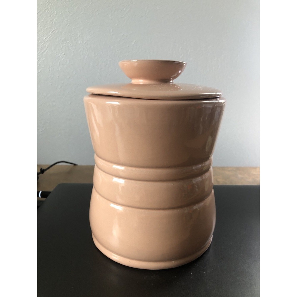 Vintage Frankoma Canister 7.5" Tall